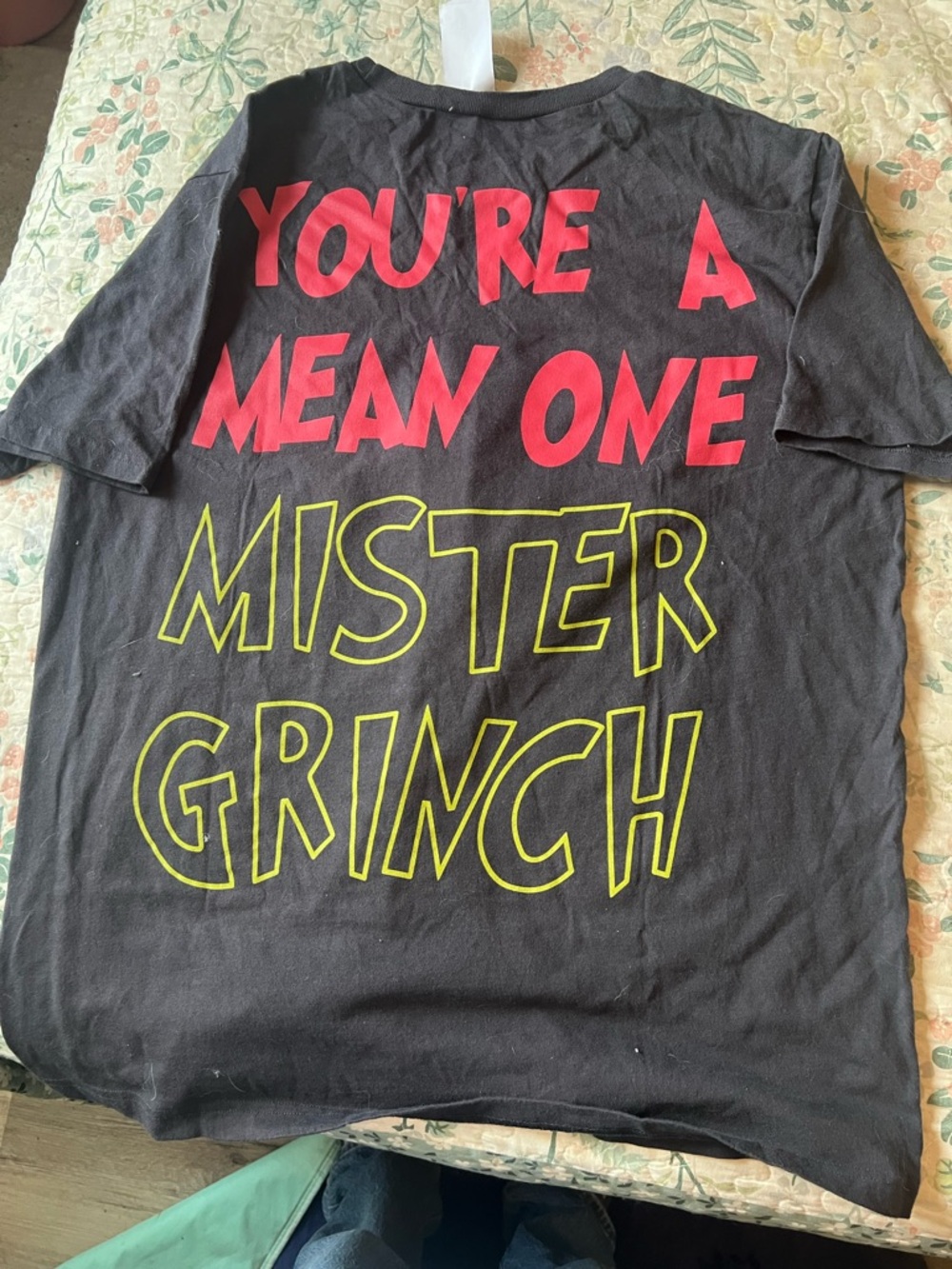 Mister Grinch Graphic Tee - Black